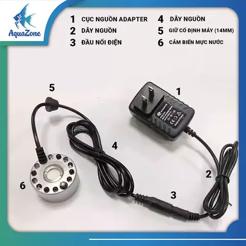 Máy Tạo Khói Có Đèn Led