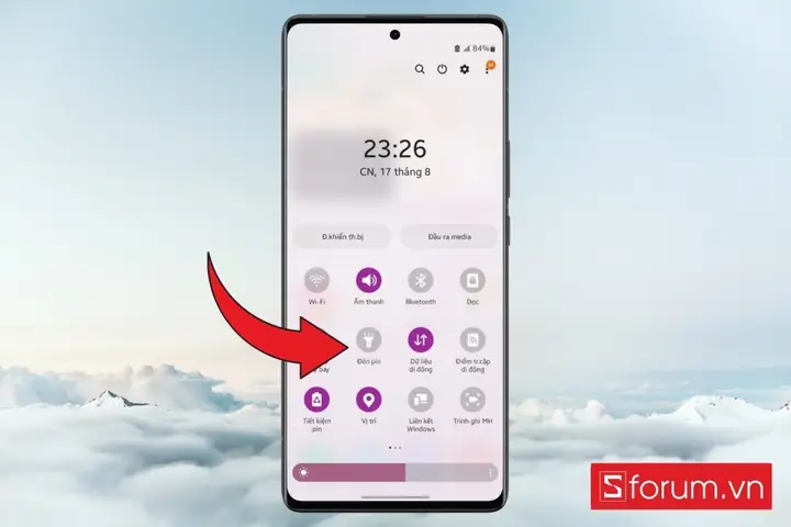 Mở Đèn Pin Trên Android