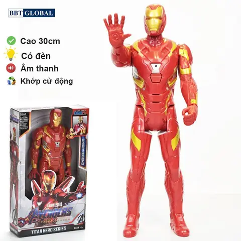 Mô Hình Iron Man Có Đèn