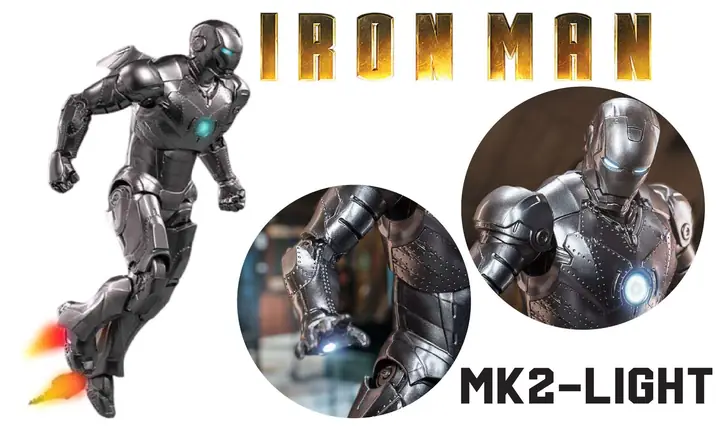 Mô Hình Iron Man Có Đèn