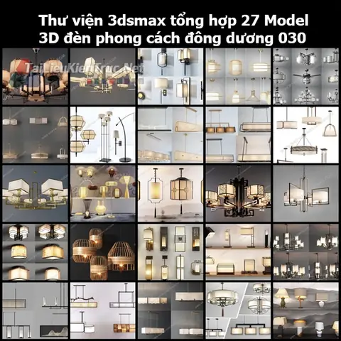 Model Đèn Âm Trần 3dmax