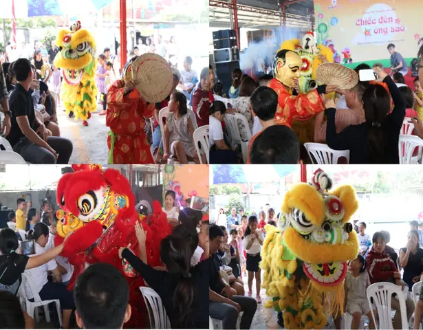 Múa Lân Chiếc Đèn Ông Sao