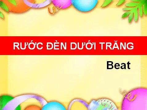 Múa Rước Đèn Dưới Ánh Trăng