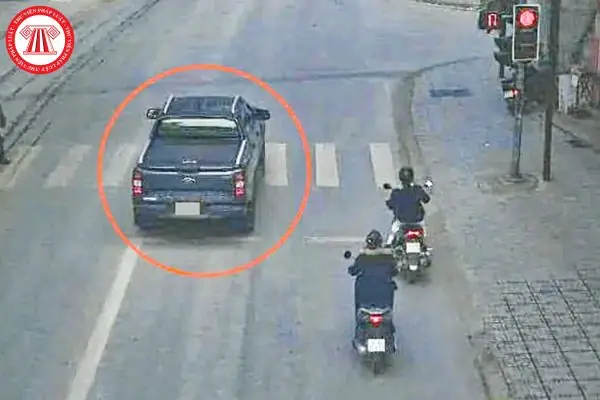 Mức Phạt Vượt Đèn Đỏ 2018