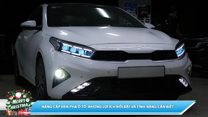 Nâng Cấp Đèn Pha Ô Tô