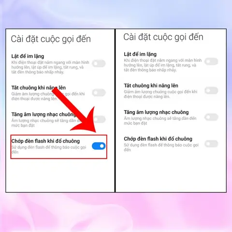 Nháy Đèn Flash Khi Có Cuộc Gọi Đến Oppo F9