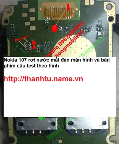 Nokia 106 Mất Đèn Màn Hình