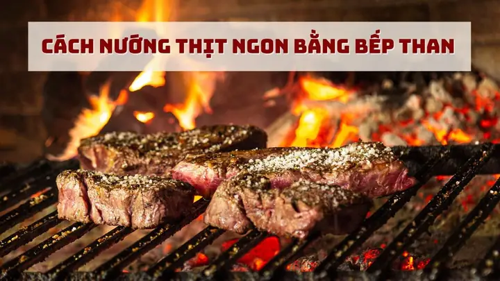 Nướng Thịt Bằng Đèn Khò