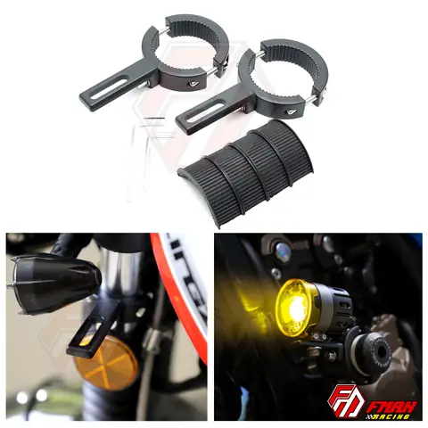 Pát Kẹp Phuộc Gắn Đèn Trợ Sáng