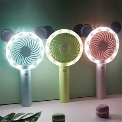Quạt Điện Mini Có Đèn