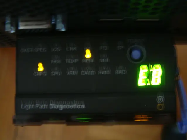 Server Ibm Báo Đèn Vàng