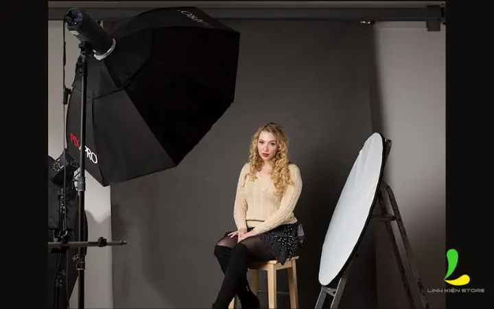 Set Up Đèn Trong Studio