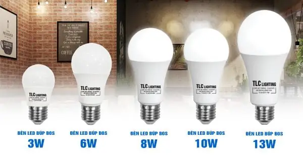 Số Liệu Kĩ Thuật Của Đèn Huỳnh Quang