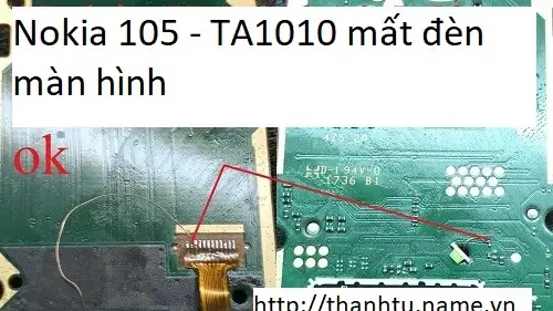 Ta 1034 Mất Đèn Màn Hình