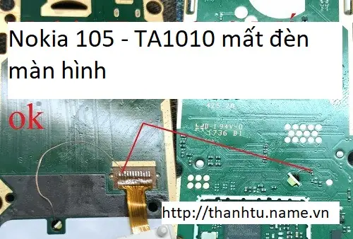 Ta 1034 Mất Đèn Màn Hình