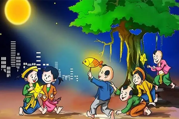 Tết Trung Thu Dắt Đèn Đi Chơi