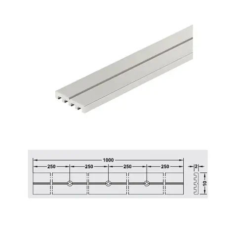 Thanh Nhôm Tản Nhiệt Đèn Led