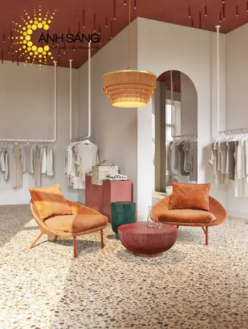 Thi Công Đèn Shop Quần Áo