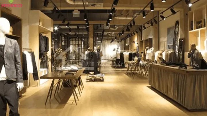 Thi Công Đèn Shop Quần Áo