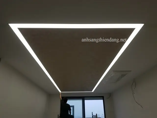 Thi Công Đèn Trần Thạch Cao