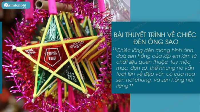 Thuyết Trình Về Đèn Ông Sao