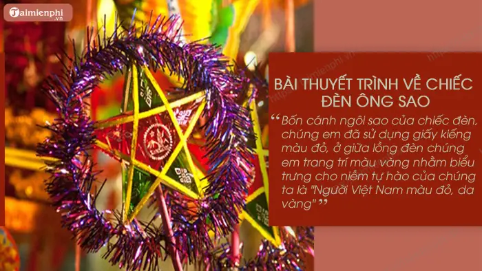 Thuyết Trình Về Đèn Ông Sao
