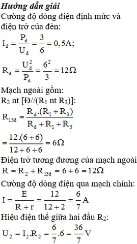 Tìm R1 Để Đèn Sáng Bình Thường