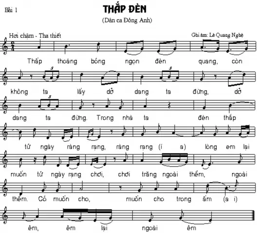 Tổ Khúc Múa Đèn Dân Ca Thanh Hóa