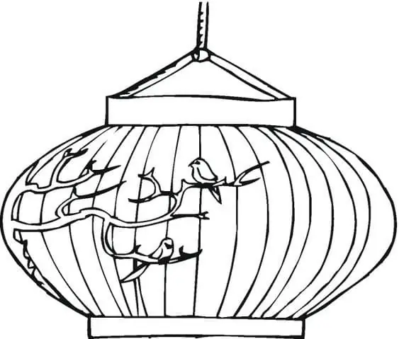 Tô Màu Lồng Đèn Tết