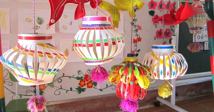 Trang Trí Đèn Trung Thu Cho Bé