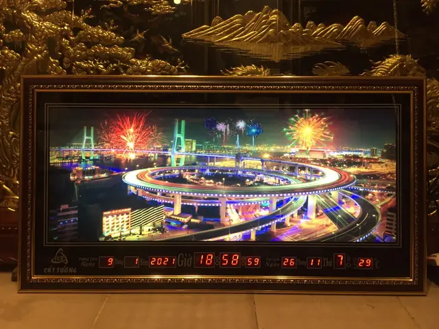 Tranh Đèn Lịch Vạn Niên