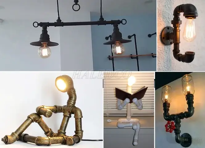 Tự Làm Đèn Treo Tường