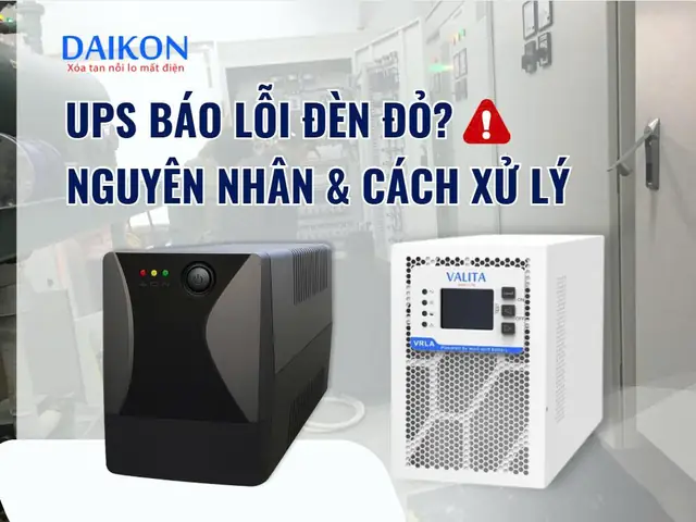 Ups Apc Báo Đèn Đỏ