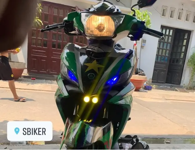 Vị Trí Gắn Đèn Trợ Sáng Cho Exciter 135