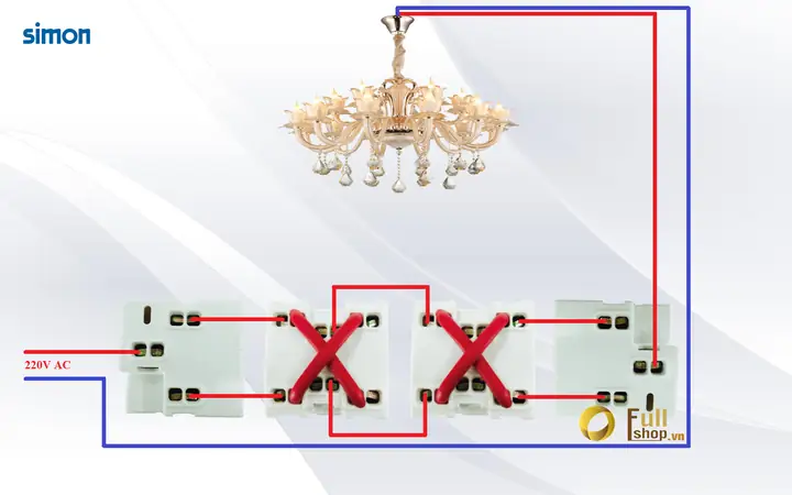 Công Tắc Điều Khiển 1 Bóng Đèn