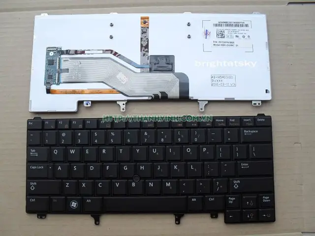Bàn Phím Dell E6420 Có Đèn