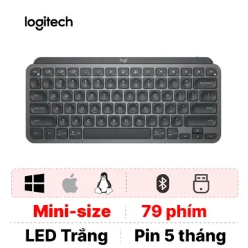 Bàn Phím Không Dây Có Đèn Nền