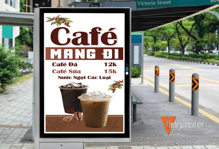 Bảng Hiệu Hộp Đèn Cafe