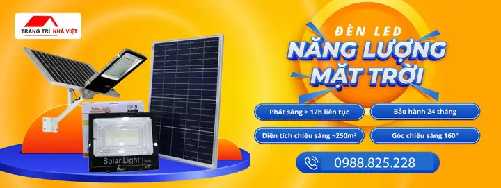 Banner Đèn Năng Lượng Mặt Trời