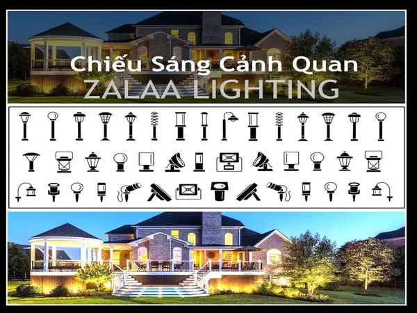 Báo Giá Đèn Hắt Sân Vườn