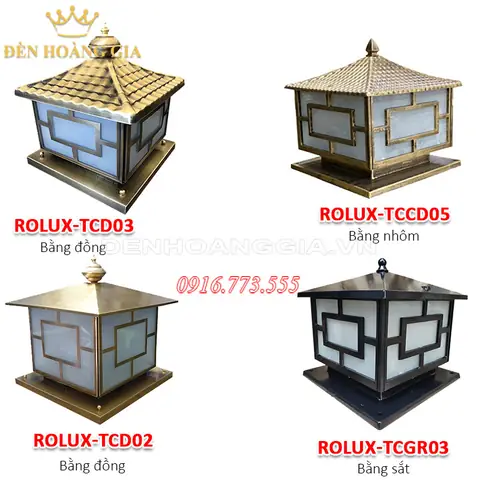 Báo Giá Đèn Trụ Cổng