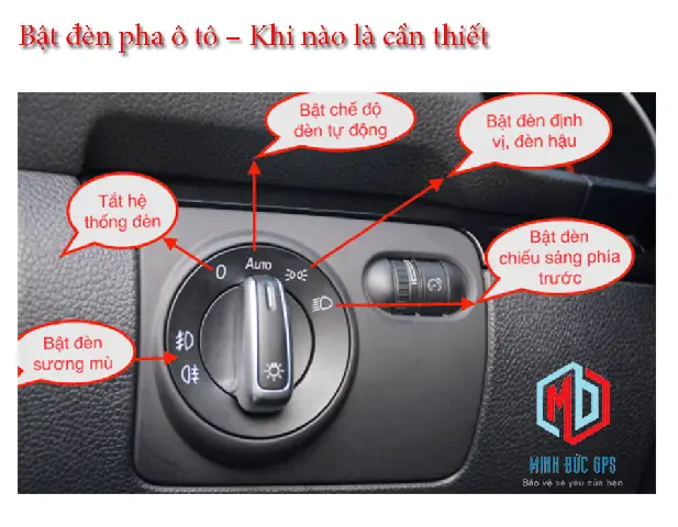 Bật Đèn Pha Khi Nào