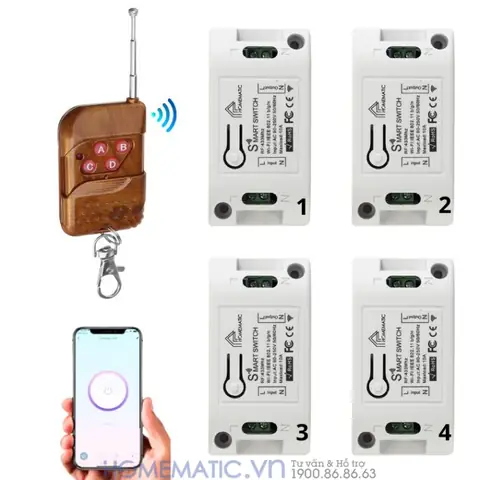Bật Tắt Đèn Bằng Wifi