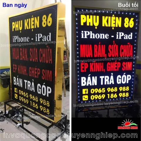 Biển Hộp Đèn Quảng Cáo