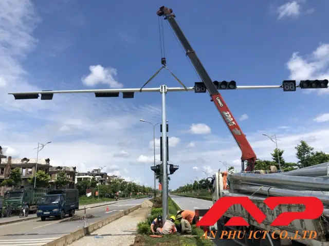 Biện Pháp Thi Công Đèn Tín Hiệu Giao Thông