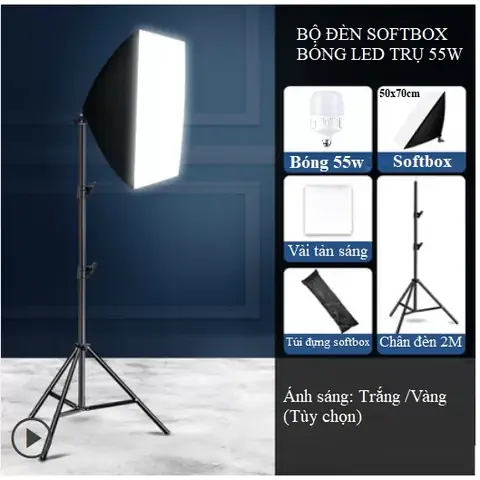 Bộ Đèn Chụp Sản Phẩm Softbox