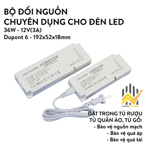 Bộ Nguồn Cho Đèn Led