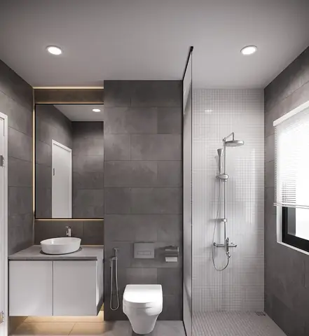 Bố Trí Đèn Phòng Tắm