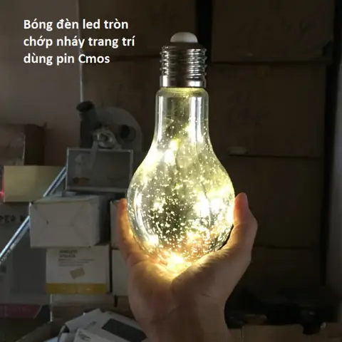 Bóng Đèn Chớp Led Mini Xài Pin Cmos