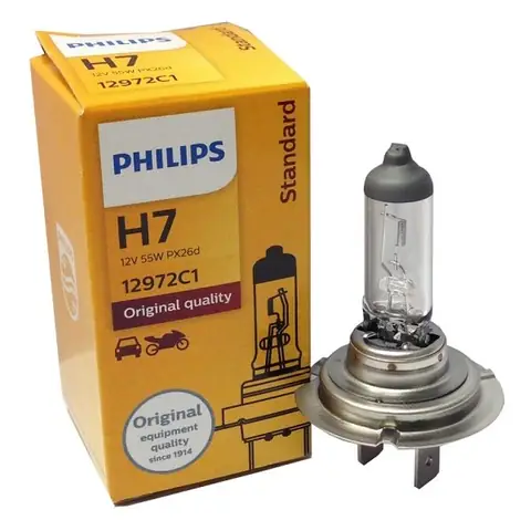 Bóng Đèn H7 12v 55w